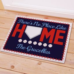 Baseball Welcome Doormat